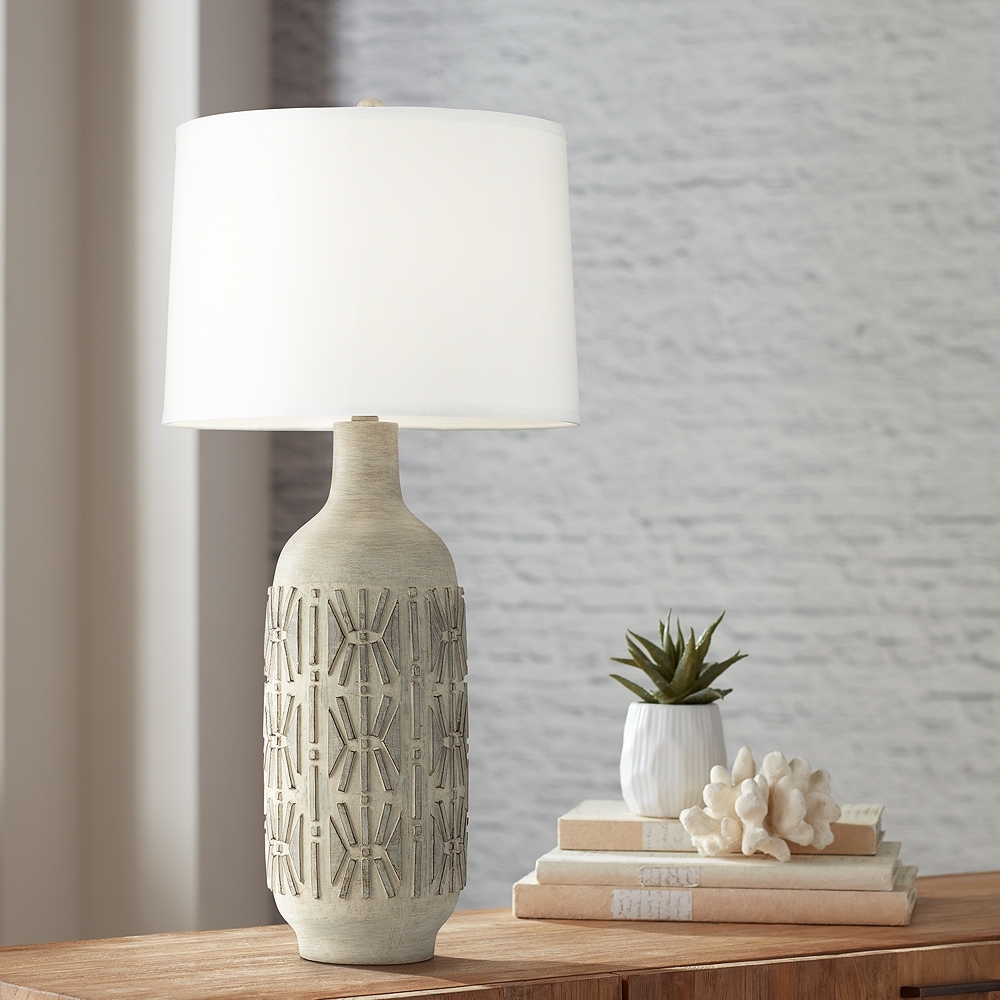 Pacific Coast Lighting Starbird 32 1/4" Modern Vase Table Lamp - Image 0