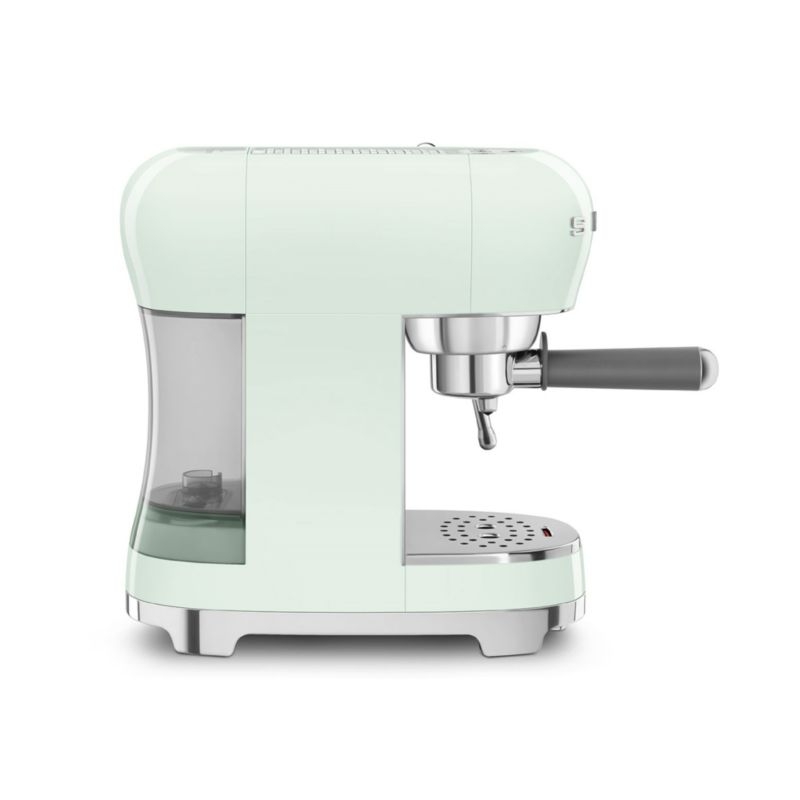 SMEG Pastel Green Retro Manual Espresso Machine - Image 1