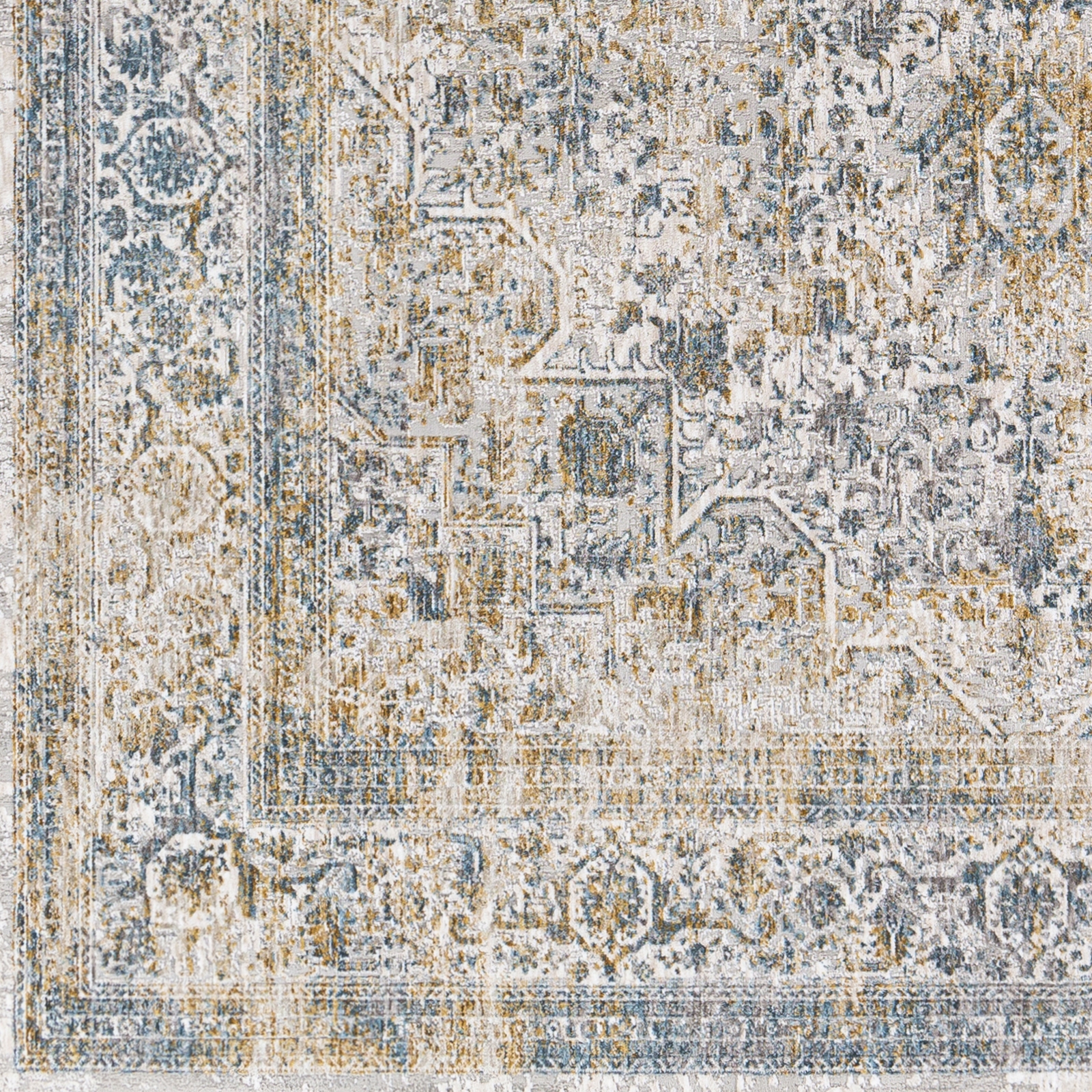 Carmel Gray Indoor 7'10" x 10' Machine Woven Rug - Image 4