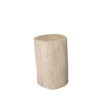 Daves Solid Tree Stump End Table - Image 0