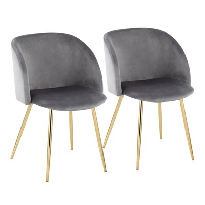 Andrica Velvet Upholstered Arm Chair - Image 0