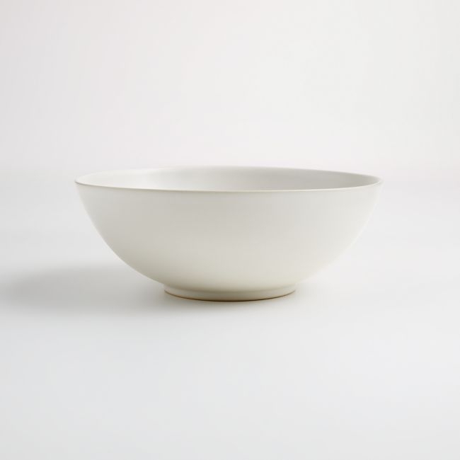 Craft Linen Cream Stoneware Cereal Bowl - Image 0