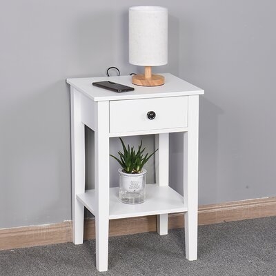 Ammamaria End Table with Storage - Image 0