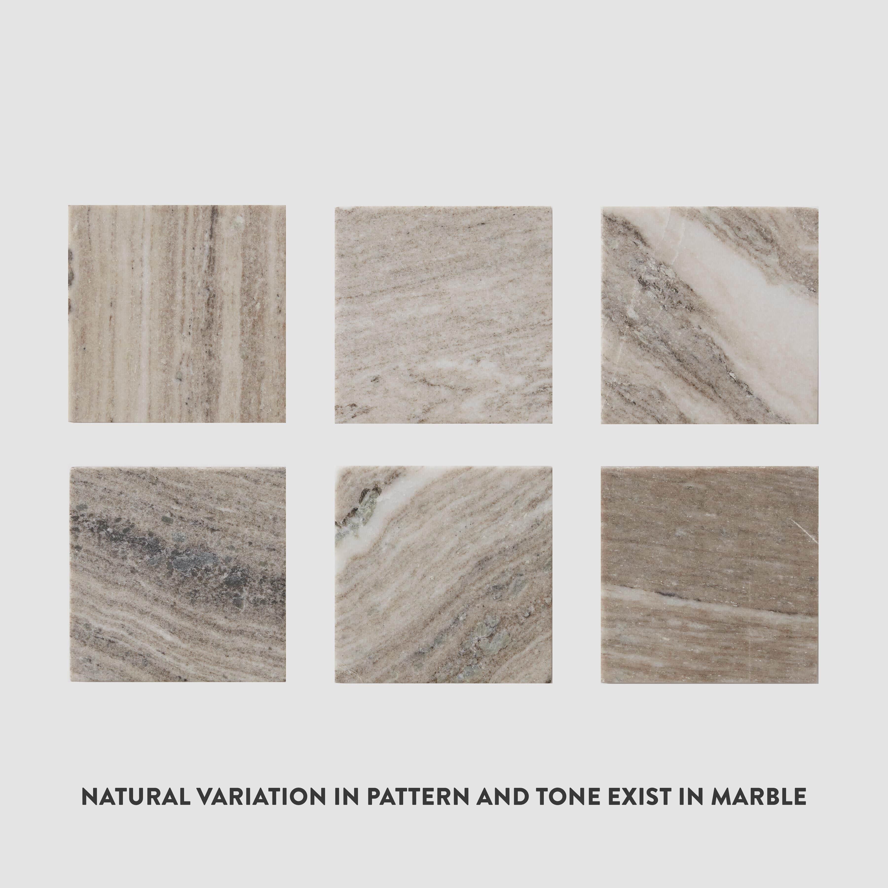 The Citizenry Riya Marble Tissue Box | Square | Natural - Image 9