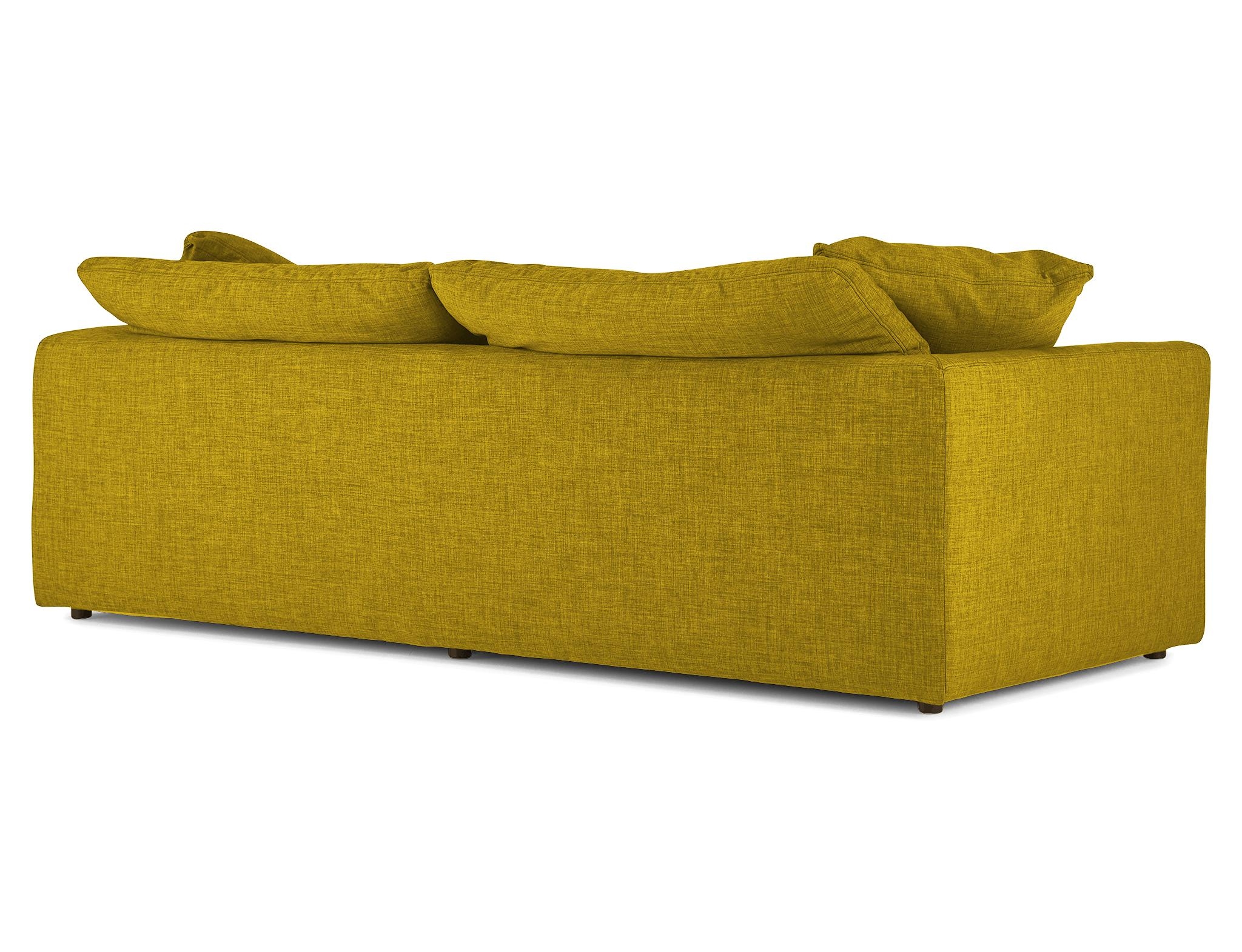 Yellow Bryant Mid Century Modern Sofa - Bloke Goldenrod - Image 3