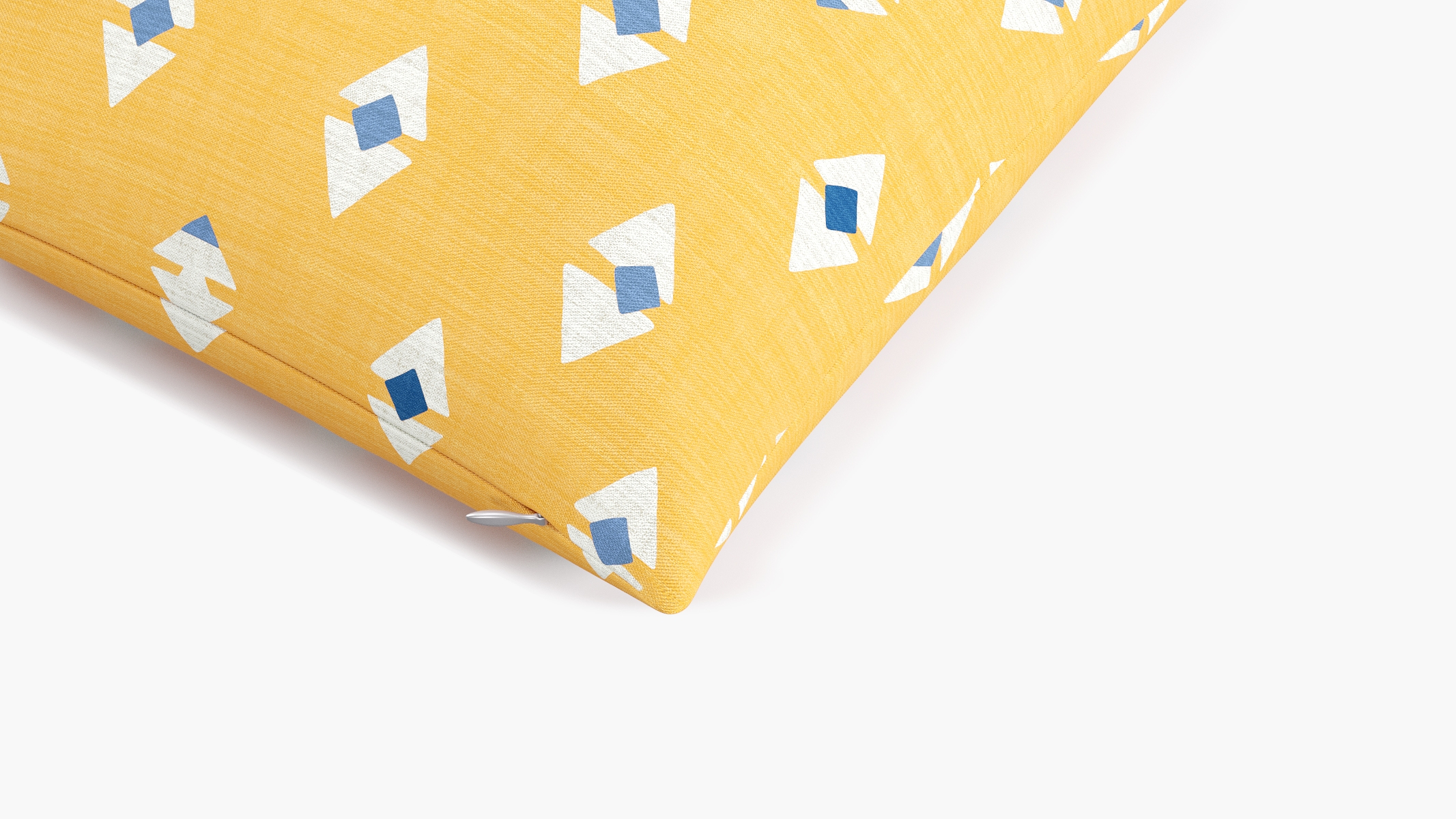 Throw Pillow 18", Marigold Pierce, 18" x 18" - Image 1