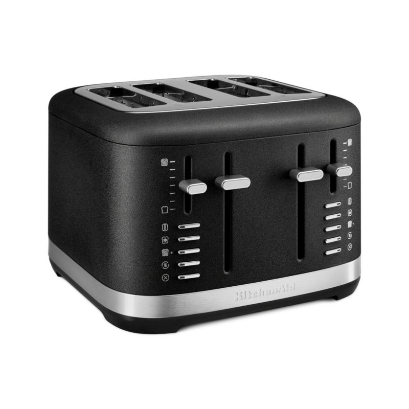 KitchenAid ® 4-Slice Toaster in Cast Iron Black - Image 3