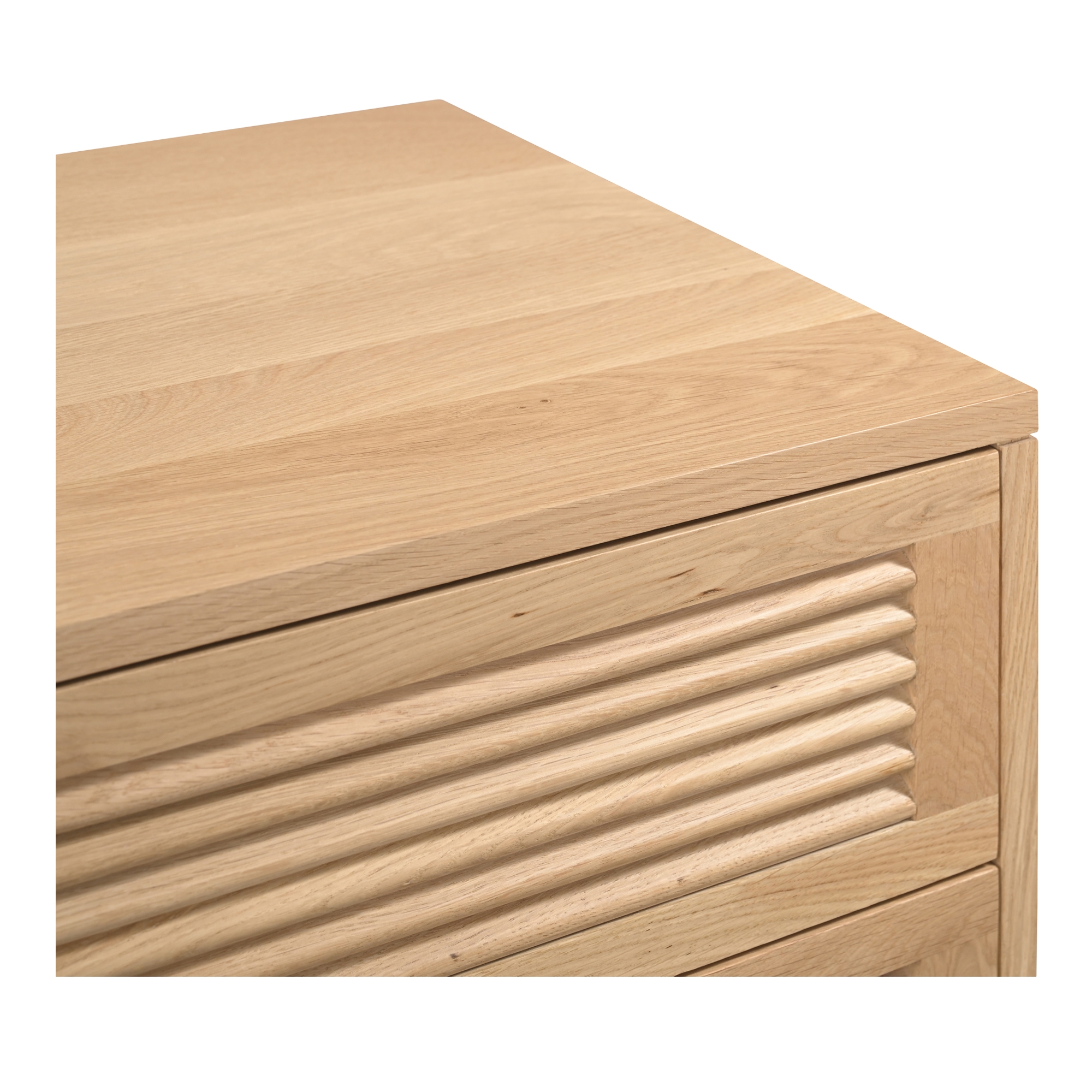 Teeda 3 Drawer Nightstand Natural - Image 7