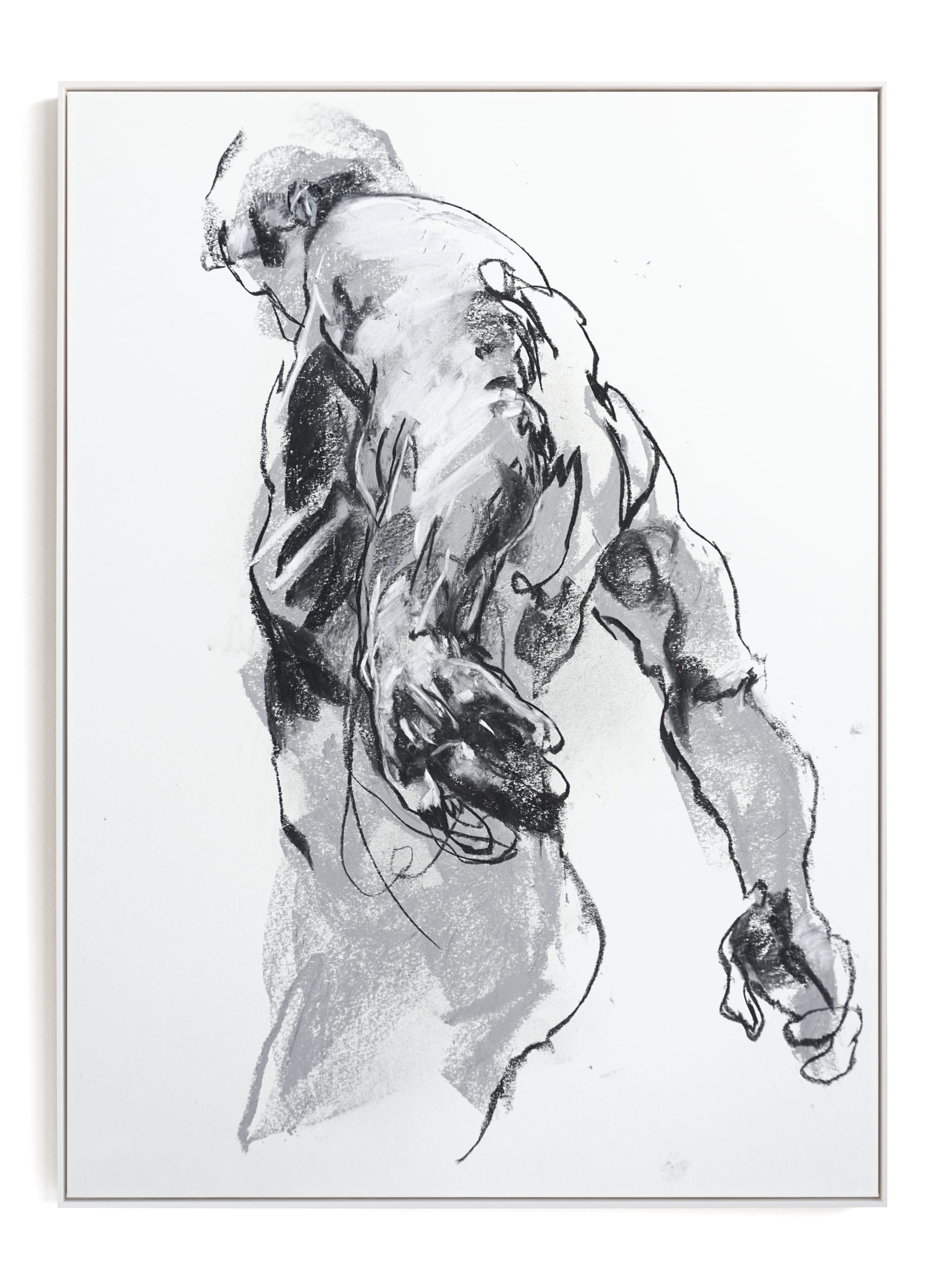 Drawing 369 - Standing Man Limited Edition Fine Art Print 1 - Image 0