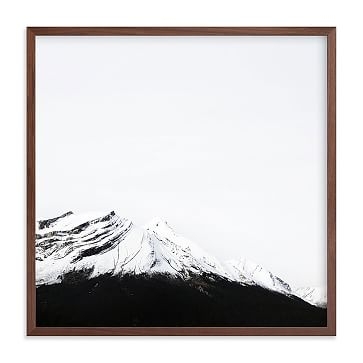True North, Full Bleed 16"x16", Walnut Wood Frame - Image 0