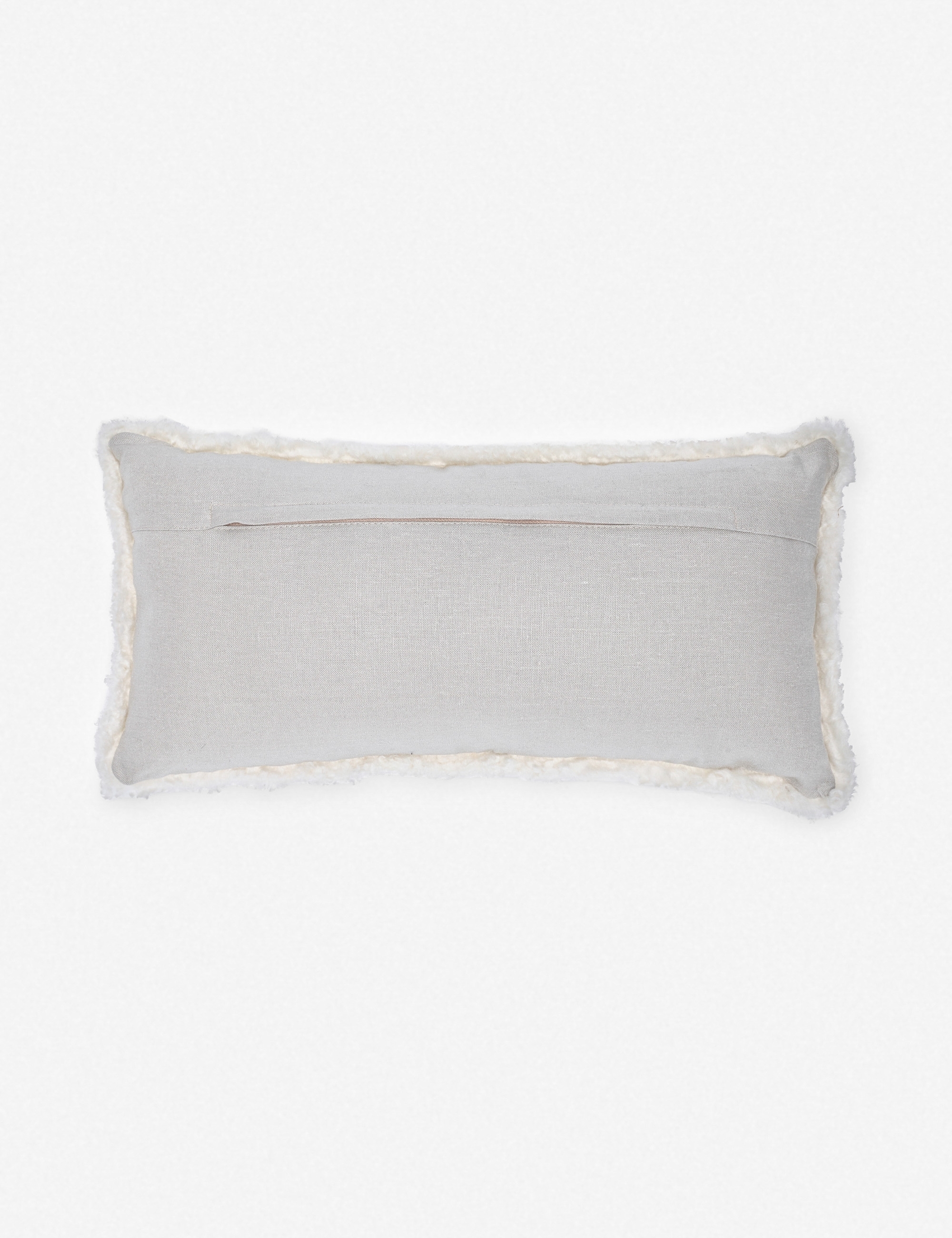Samaire Shearling Lumbar Pillow - Image 4