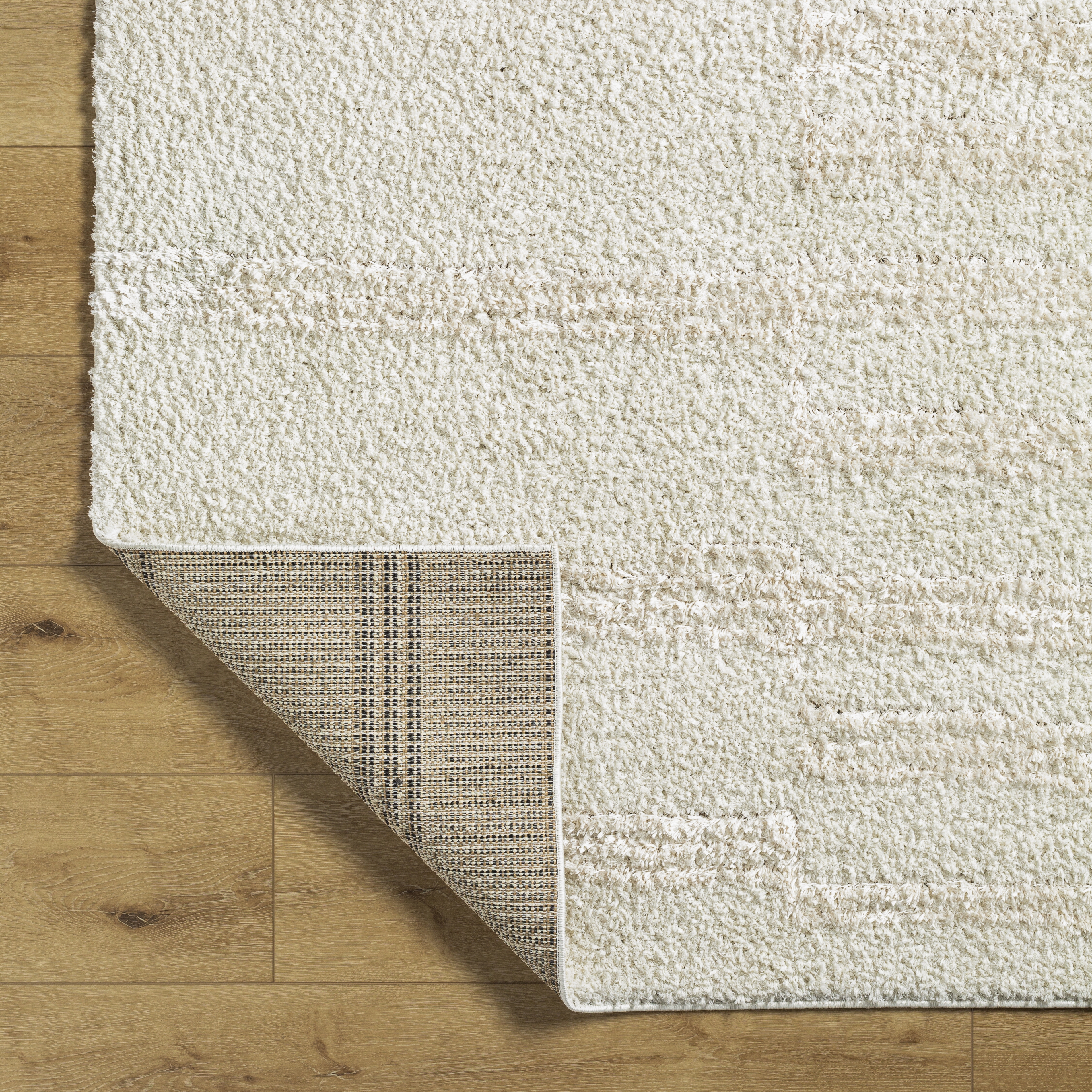 Livabliss Maryland Shag Beige Indoor 7'10" x 10' Machine Woven Rug - Image 4