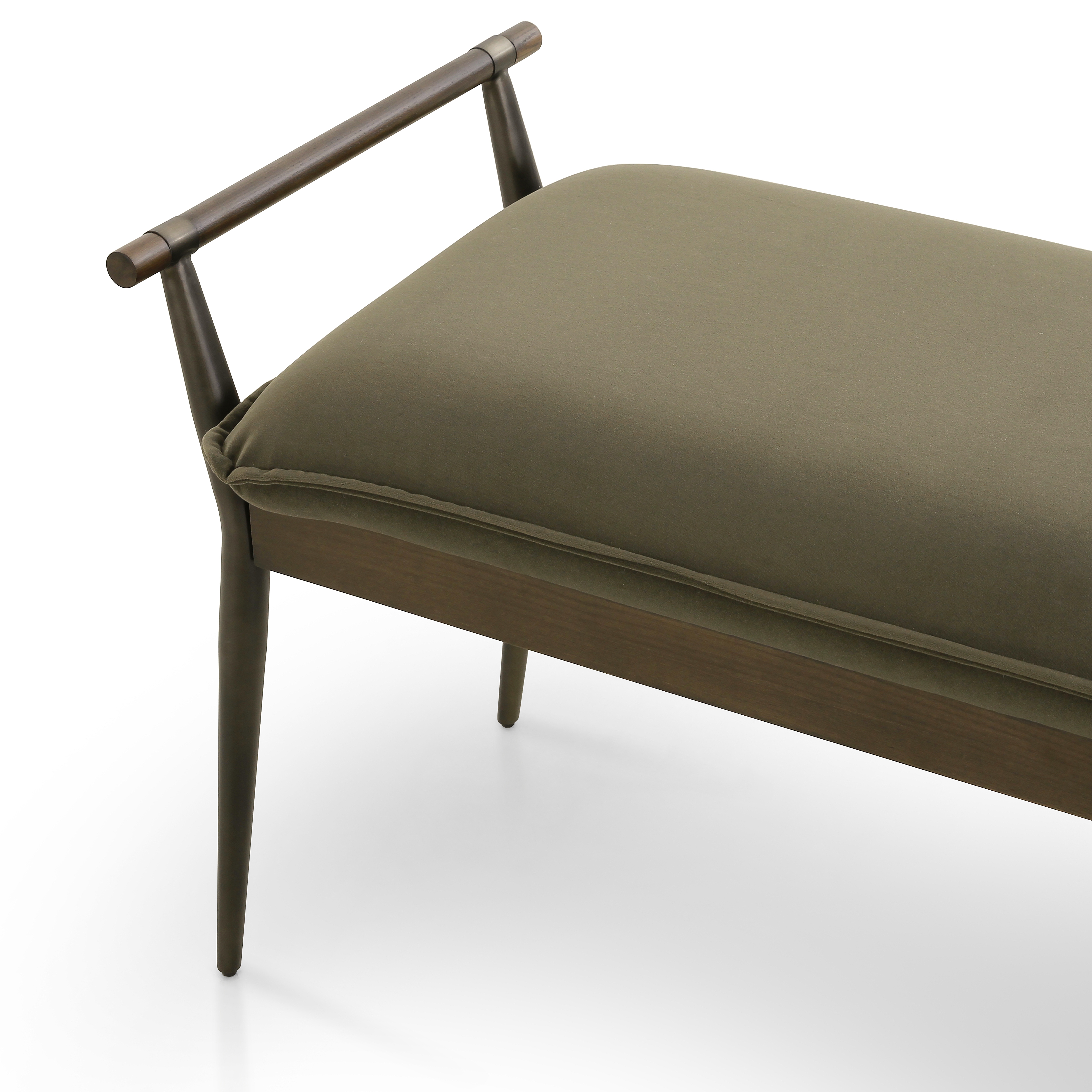Charlotte Bench - Modern Velvet Loden - Image 2