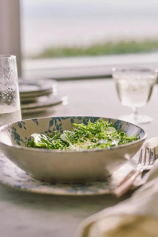 Dorothy Portuguese Fine Stoneware Pasta Bowls, Set of 4 - Image 0