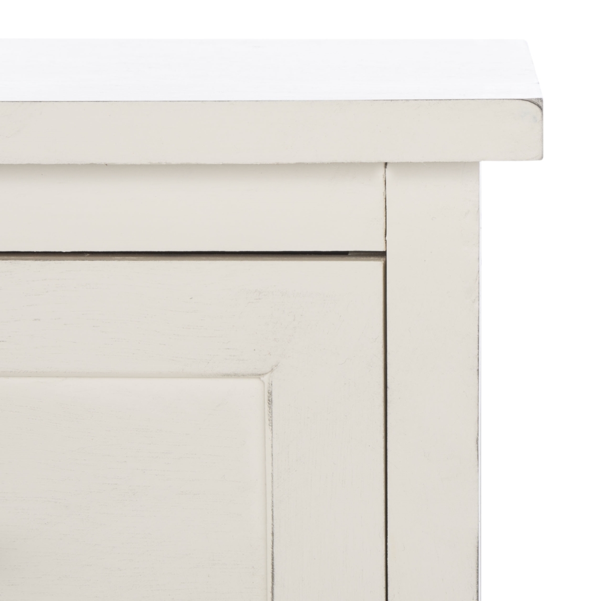 Briar 6 Drawer Storage Unit - Distrssed White / Greige - Safavieh - Image 2