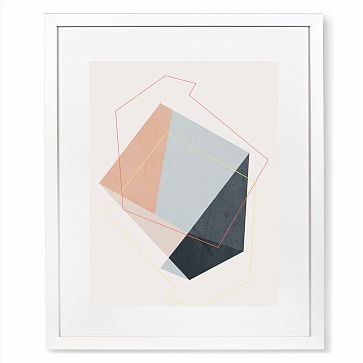 Silent By Susana Paz, Paper, Black Frame, 13.25x17.25x2, Small - Image 1