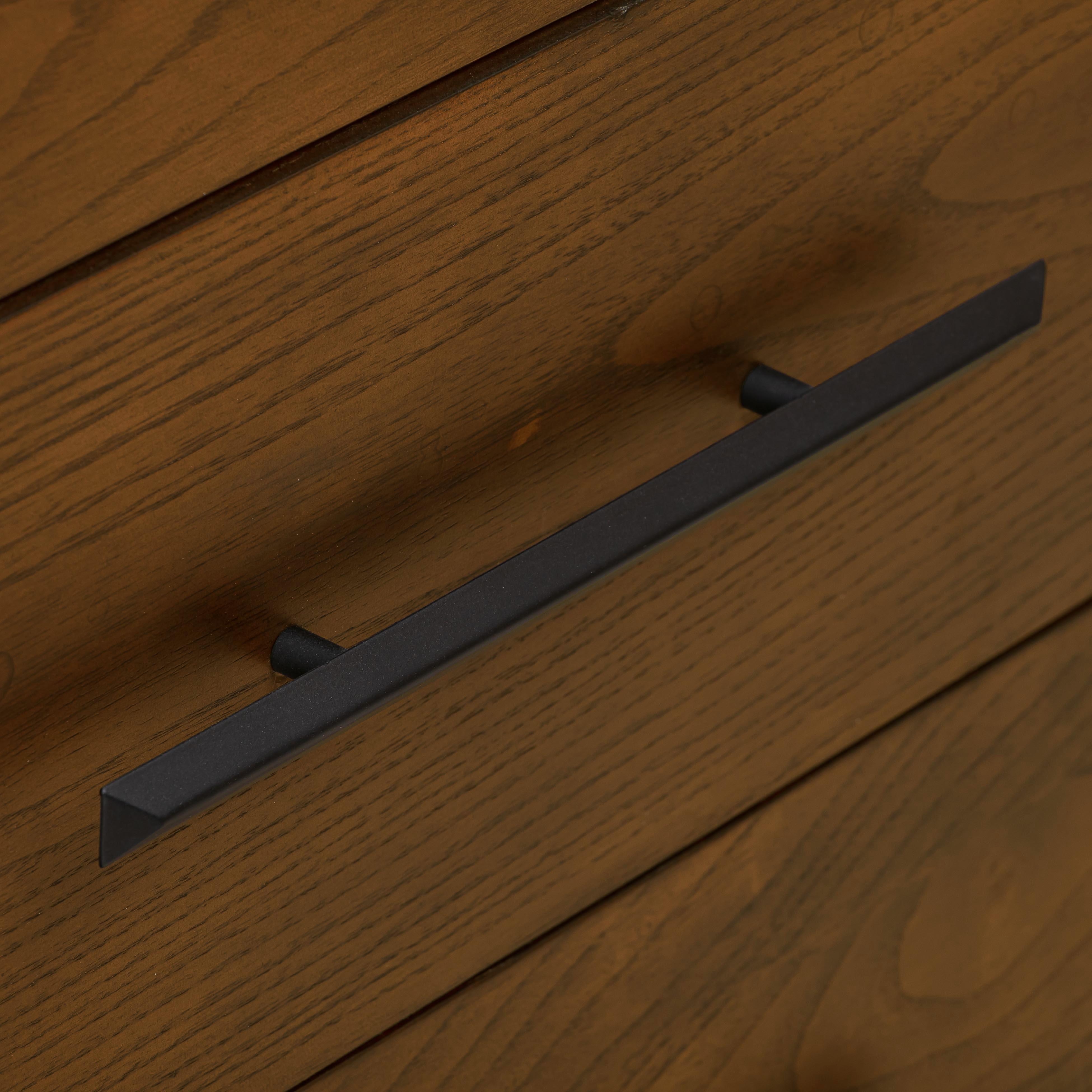 Emery Pecan 6 Drawer Dresser - Image 7