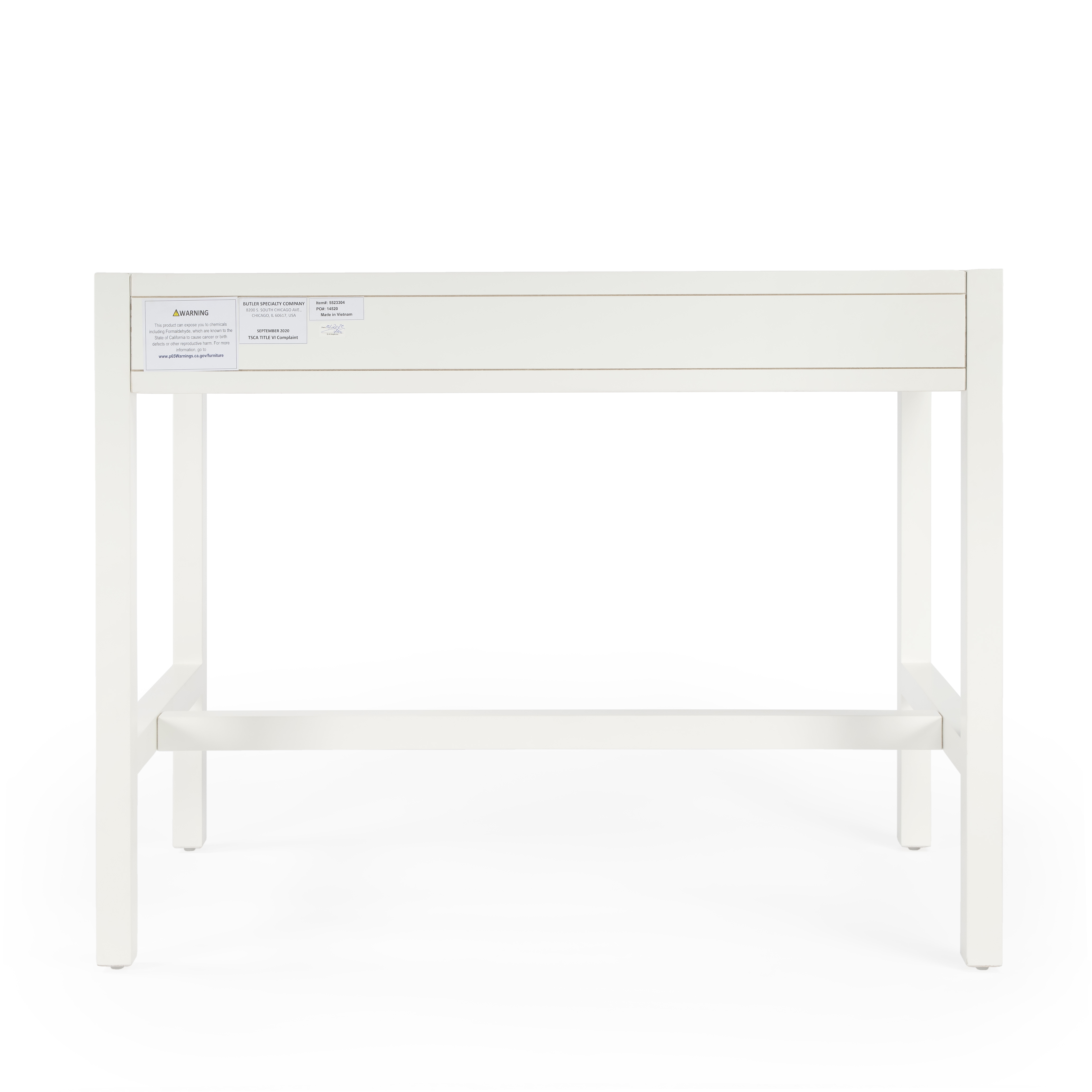 Lark White Desk - Image 1