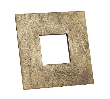 Rena Brass Picture Frame, 5" x 5" (11" x 13" overall) - Image 0