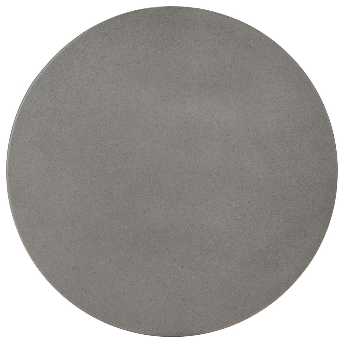 Katara Concrete Accent Stool - Dark Grey - Safavieh - Image 4