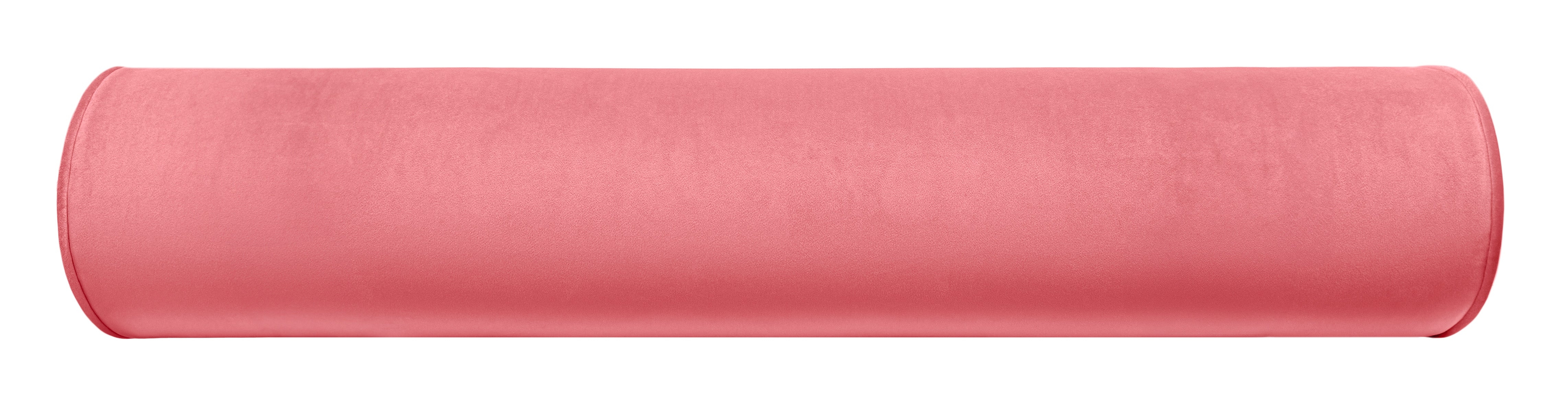 THE BOLSTER :: MELROSE VELVET // ROSÉ PINK - QUEEN // 9" X 36" - Image 2