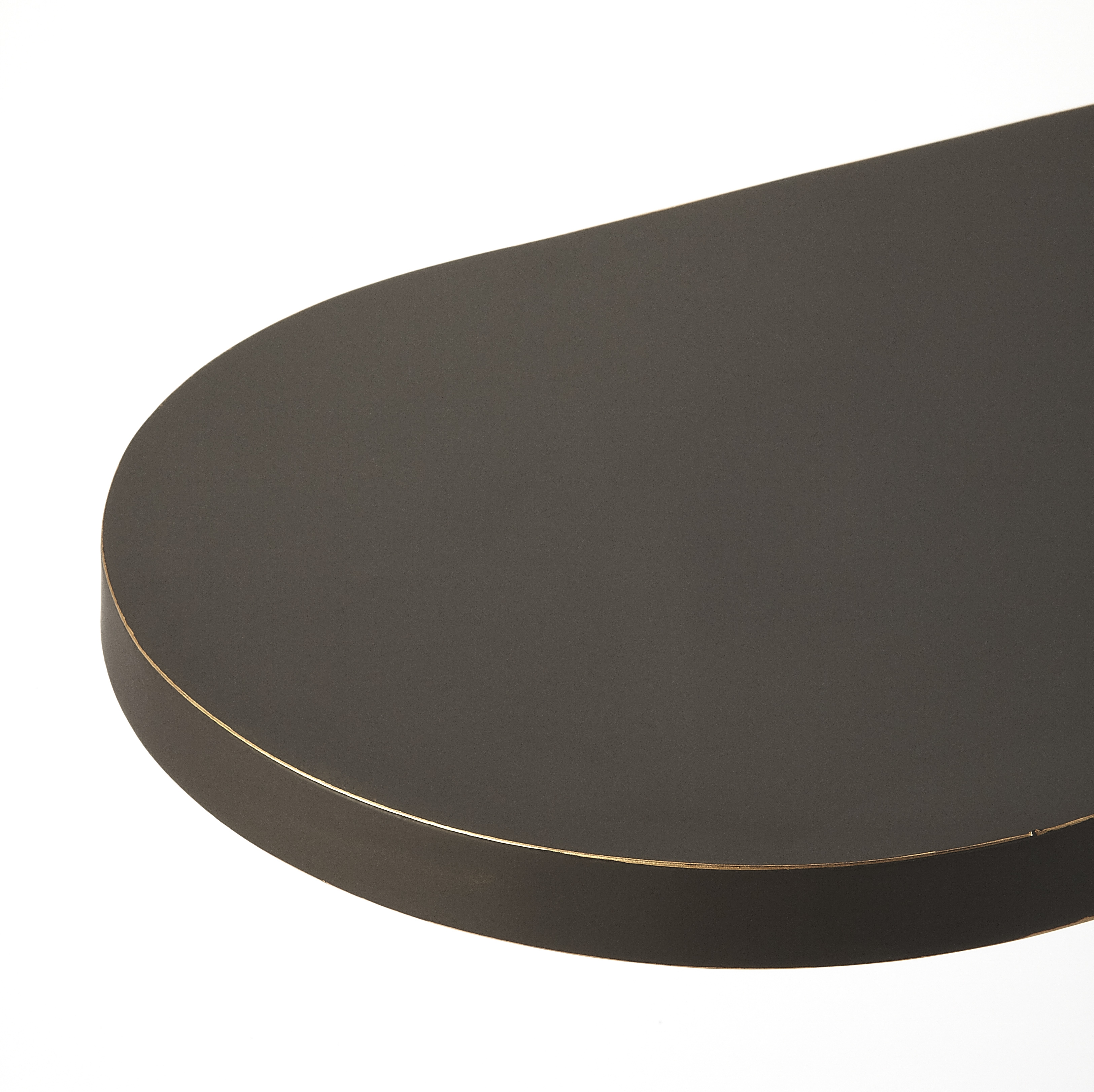 Cleo Black Gold Side Table - Image 2
