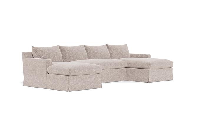 Sloan Slipcovered 3-Piece U-Sectional - Image 1