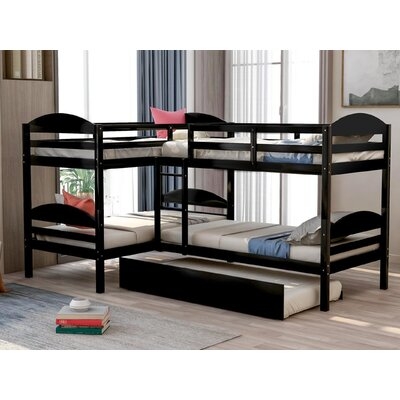 Chartres Twin L-Shaped Bunk Bed With Trundle - Image 0