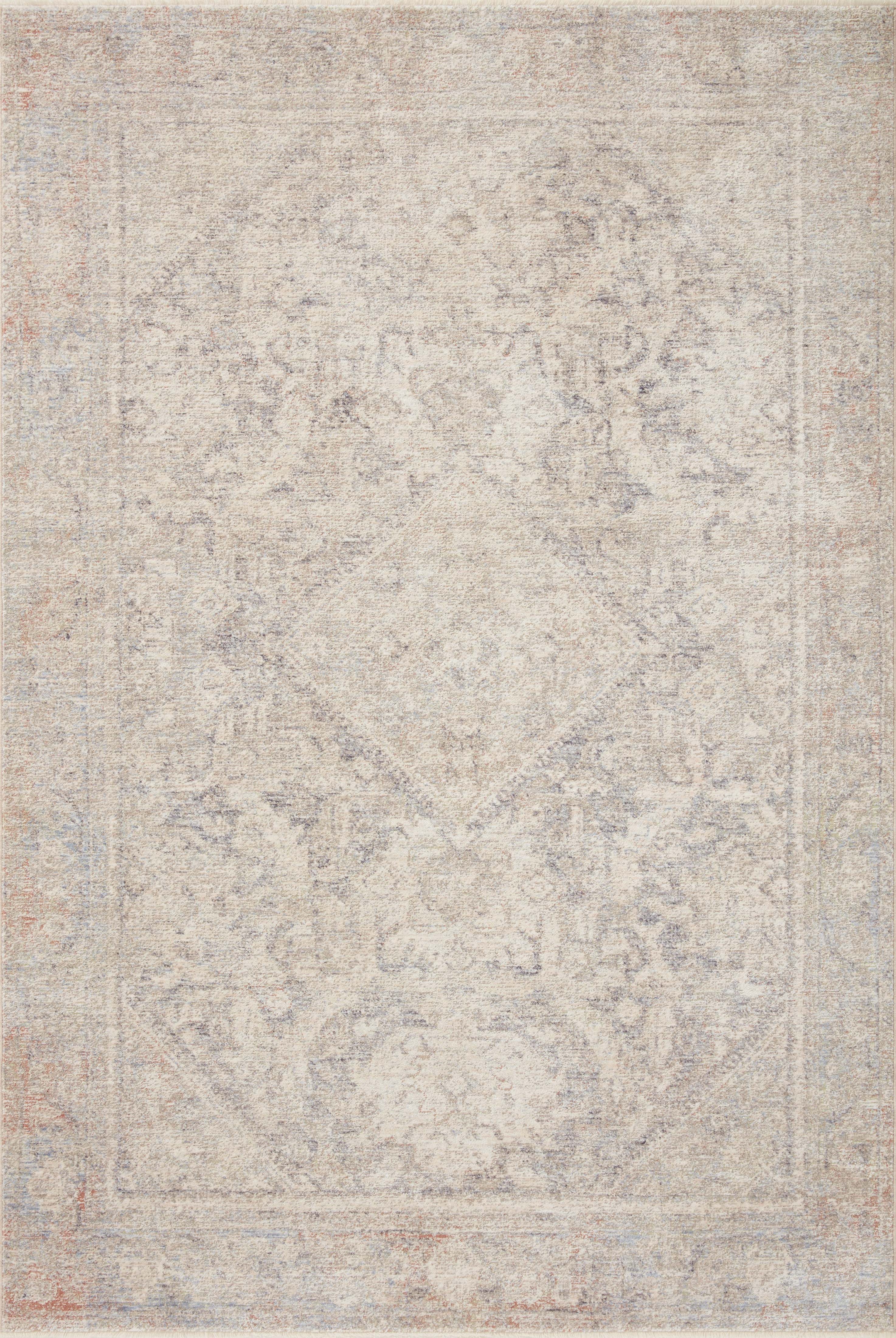 Magnolia Home by Joanna Gaines x Loloi Carlisle Slate / Ivory 7'-10" x 10' - Image 0