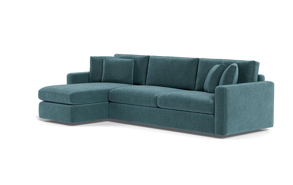 James 3-Seat Left Chaise Sectional with Storage - Image 2