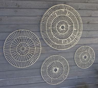 Round Disc Wall Art, S/4 - Image 0