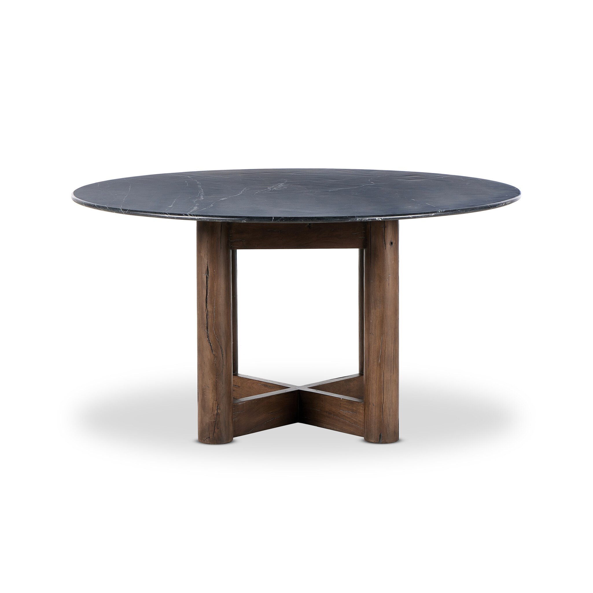 Rohan Dining Table - Black Marble - Image 2