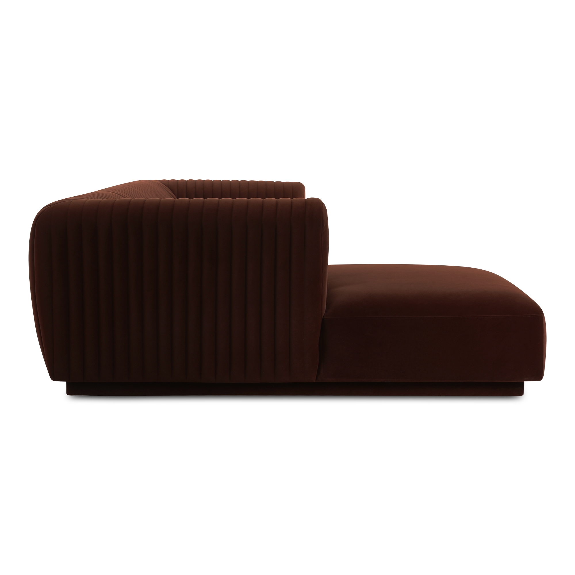 Zandro Left Sectional Warm Brown - Image 2