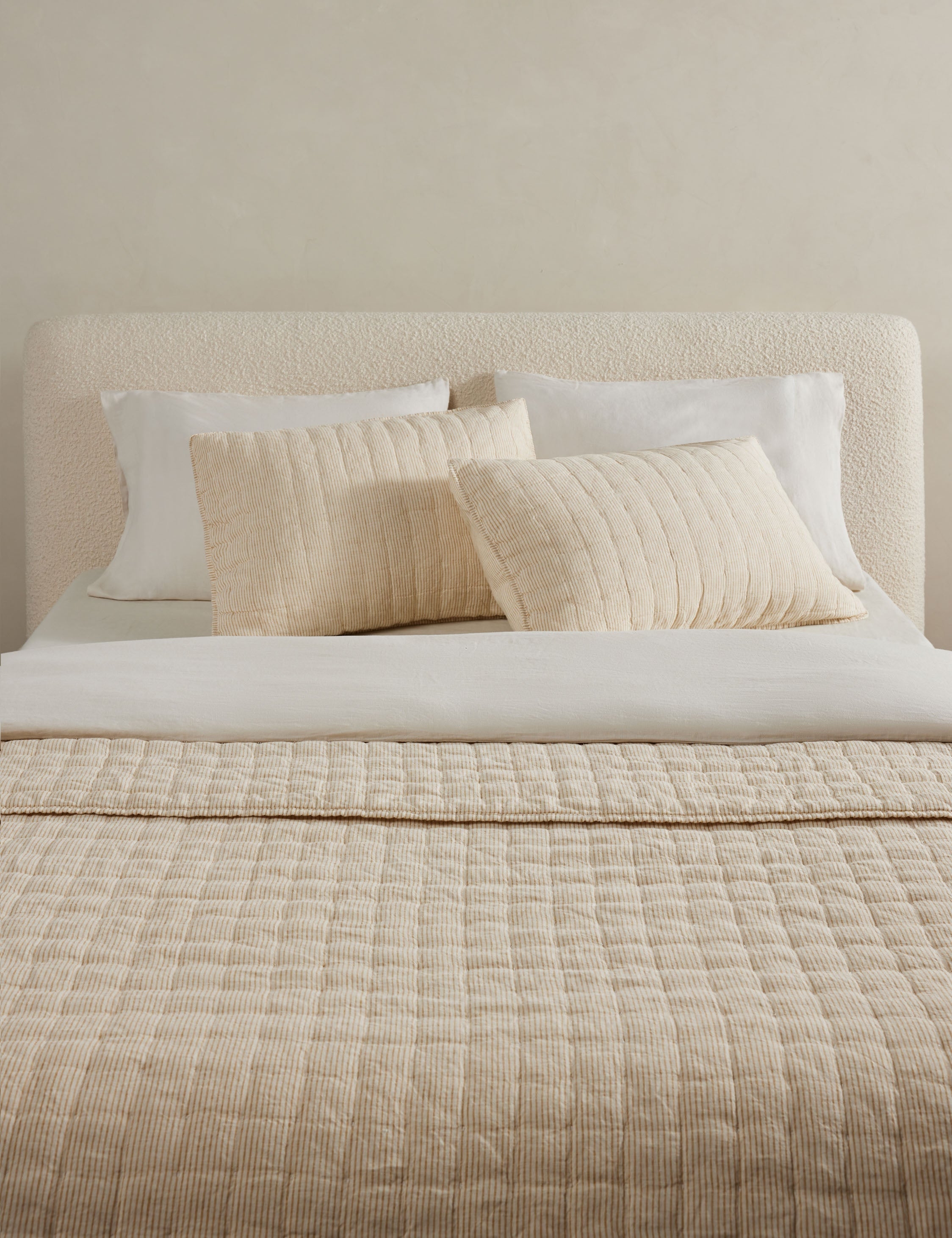 Lammin Linen Quilted Coverlet by Sarah Sherman Samuel - Image 11