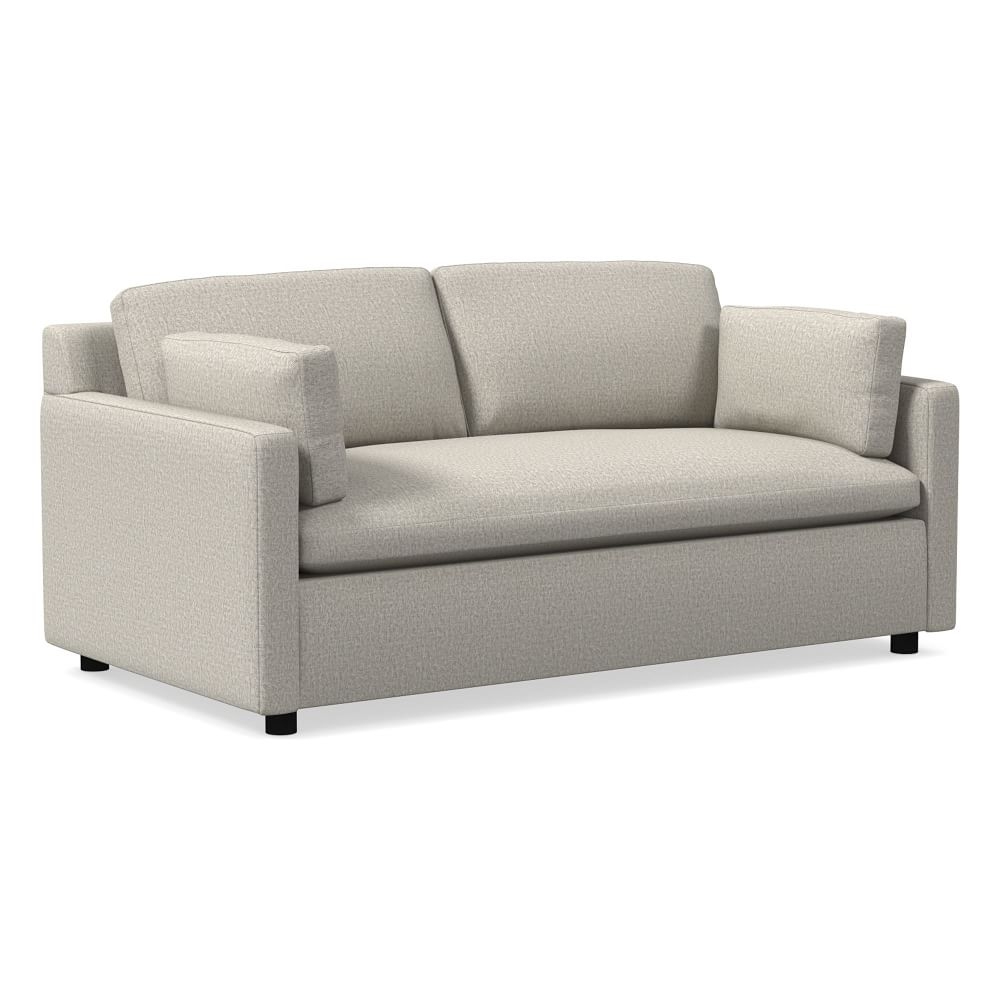 Marin 71" Sofa, Down, Performance Twill, Dove, Concealed Support - Image 0