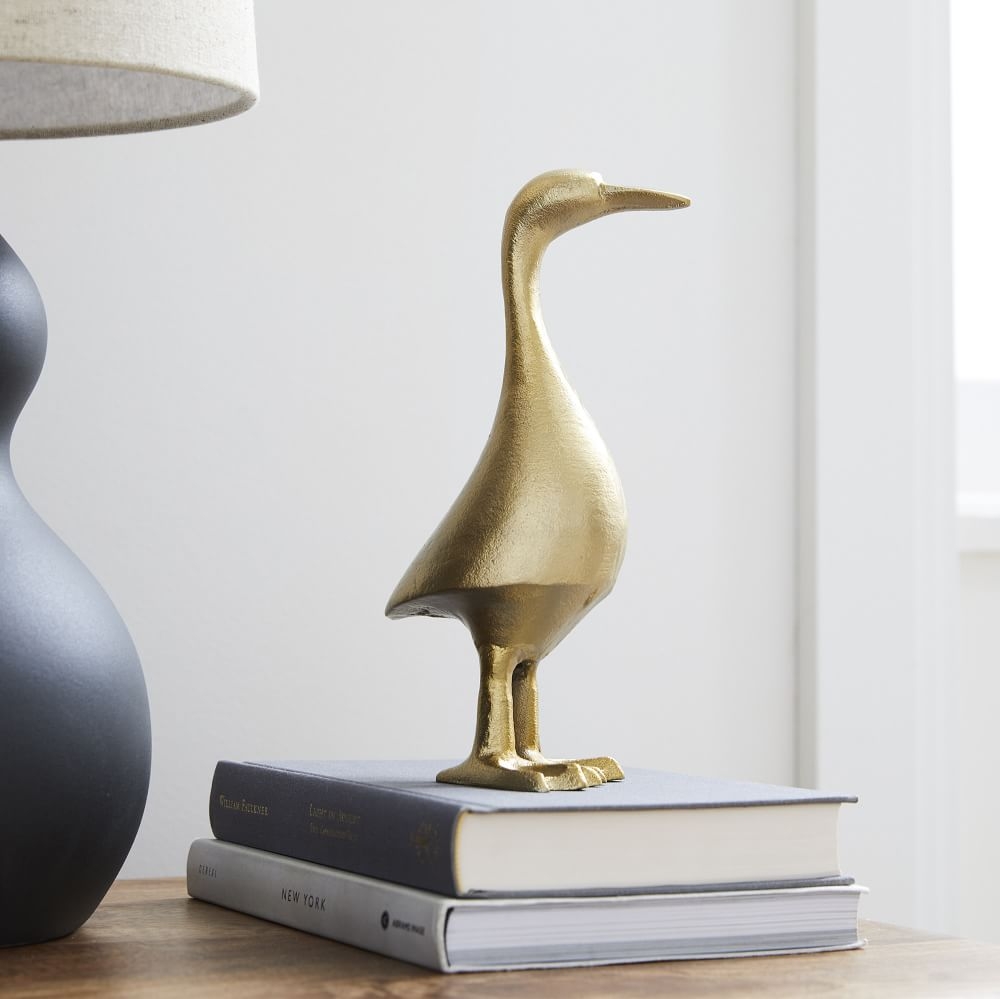 Brass Animal Object, Duck - Image 0