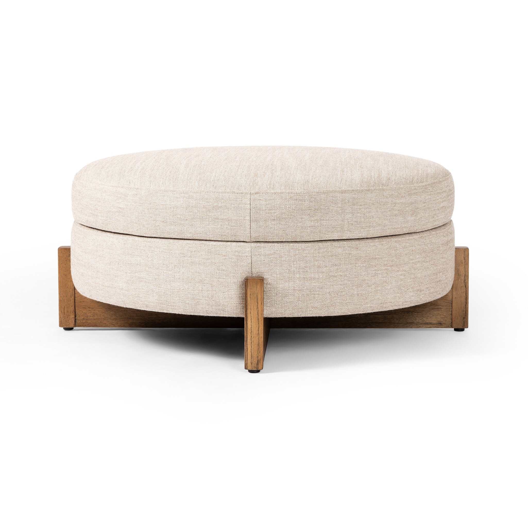Esben Storage Ottoman - Alcala Wheat - Image 4