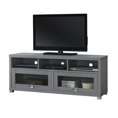 57.3" TV Stand With 2 Storage Cabinets - Image 0