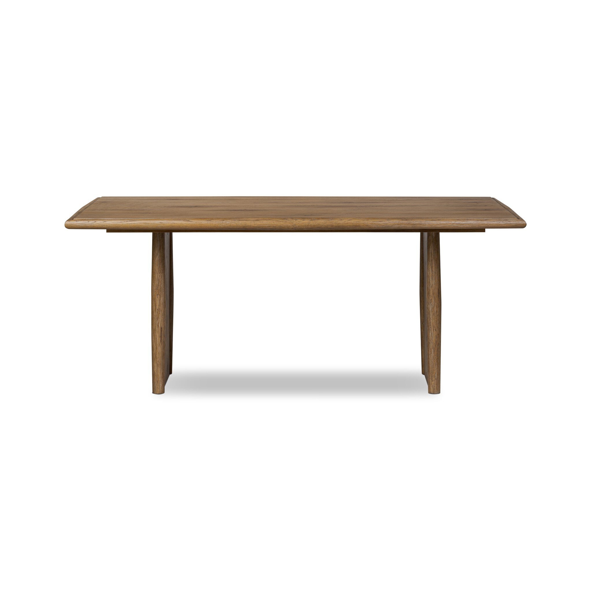 Glenview Dining Table - Weathered Oak Veneer - Image 0