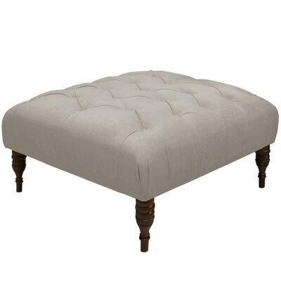 35" Wide Tufted Square Cocktail Ottoman - Image 0