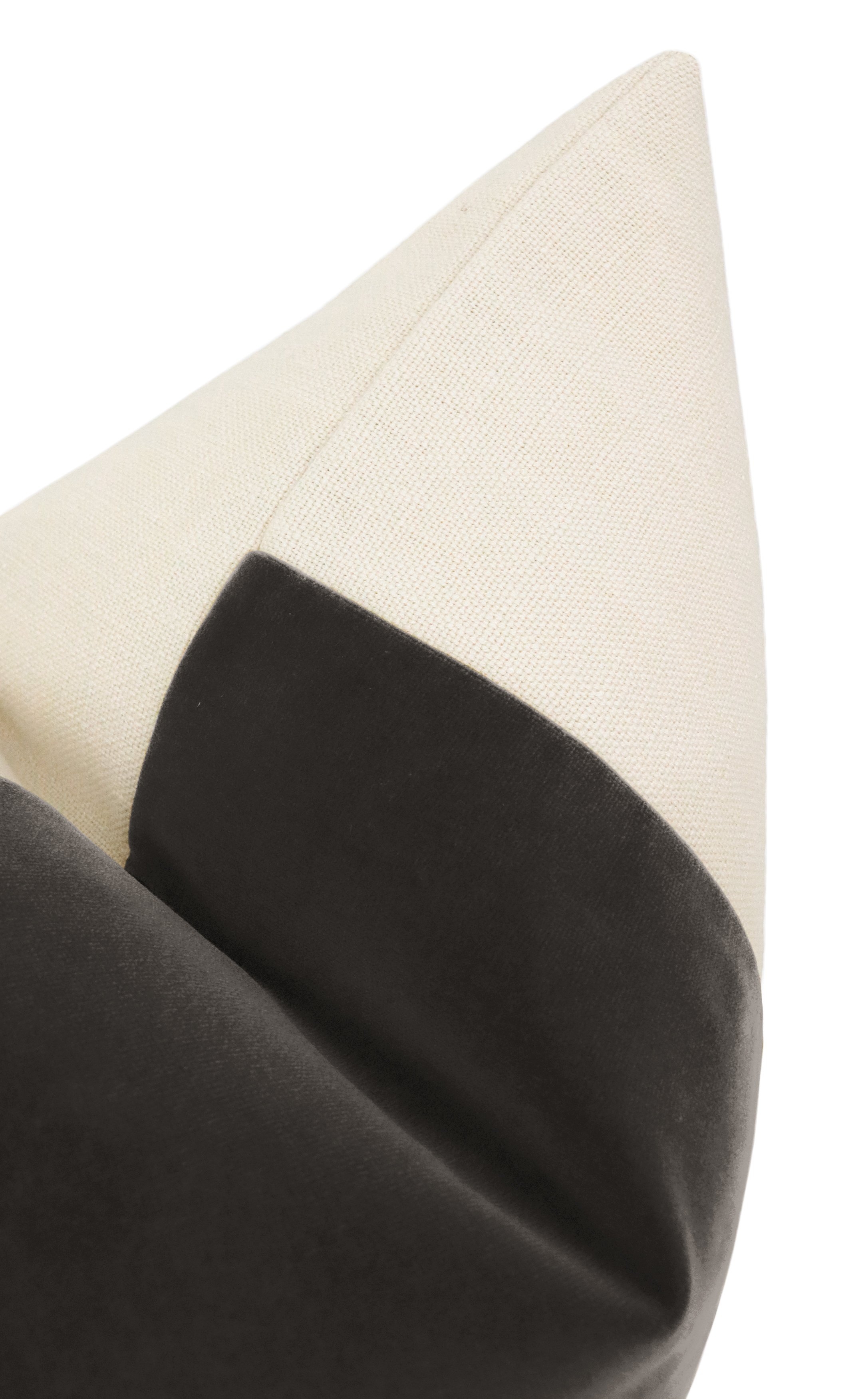 PANEL :: SIGNATURE VELVET // GRAPHITE - 24" X 24" - Image 2