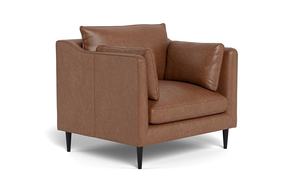 Caitlin Leather Accent Chair by The EverygirlÃ?Â® - Image 1