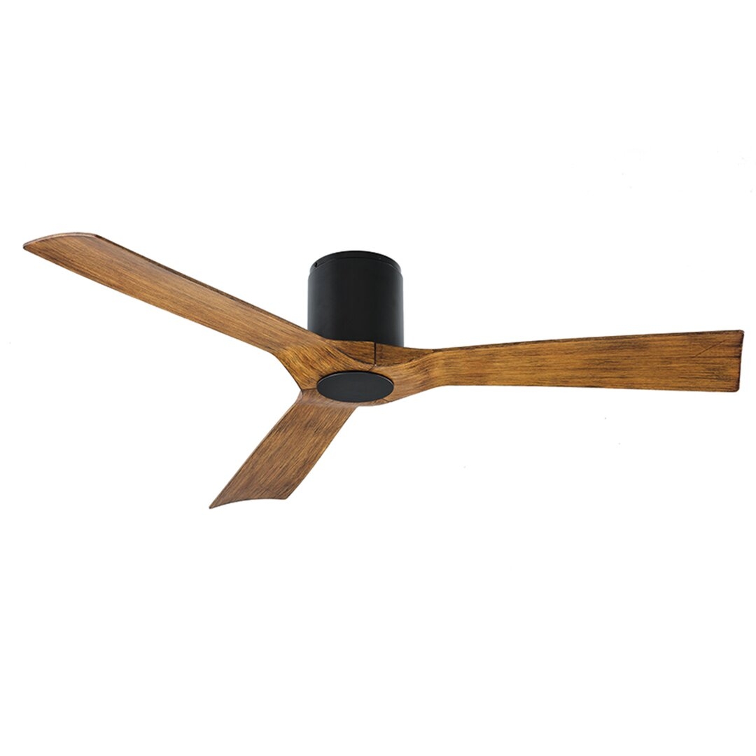 "Modern Forms 54"" Aviator 3 - Blade Outdoor Smart Flush Mount Ceiling Fan with Wall Control" - Image 0