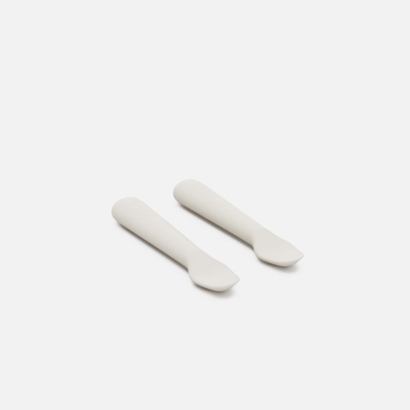 Lalo Oatmeal White First Bite Full Baby Feeding Set - Image 9