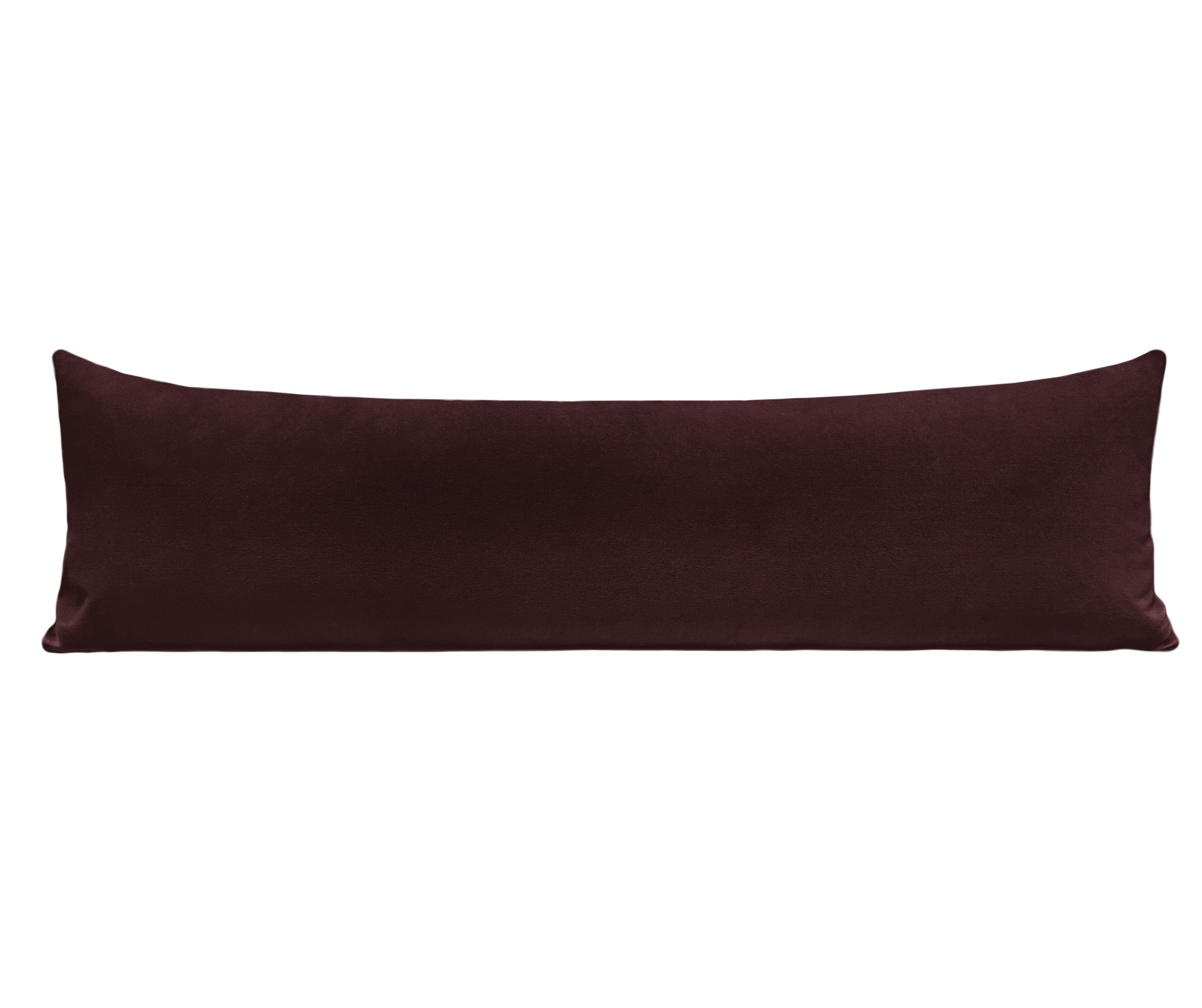THE XL LUMBAR :: SIGNATURE VELVET // MERLOT - BY THE YARD - Image 2