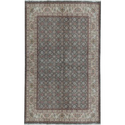 One-of-a-Kind Manchuria Hand-Knotted Brown 5'9" x 8'9" Wool Area Rug - Image 0
