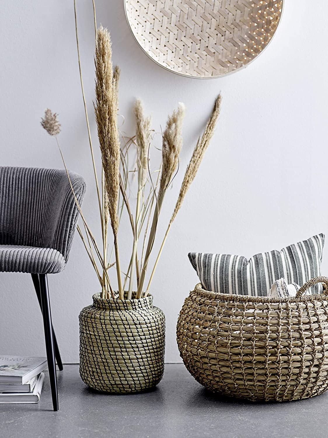 Handwoven Seagrass Basket - Image 5