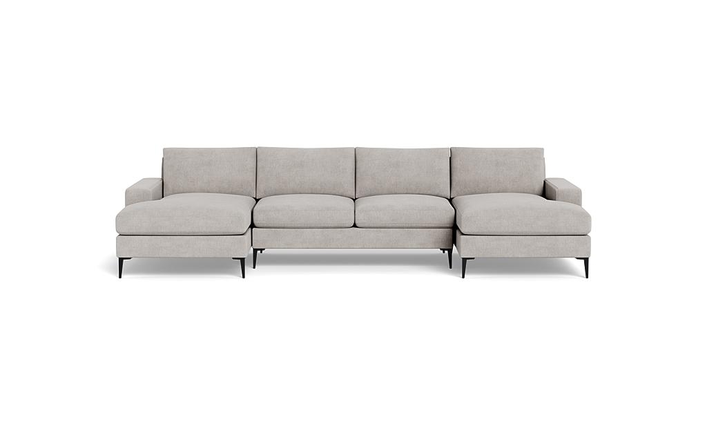 Saylor Wide Arm 3-Piece U-Sectional - Image 0