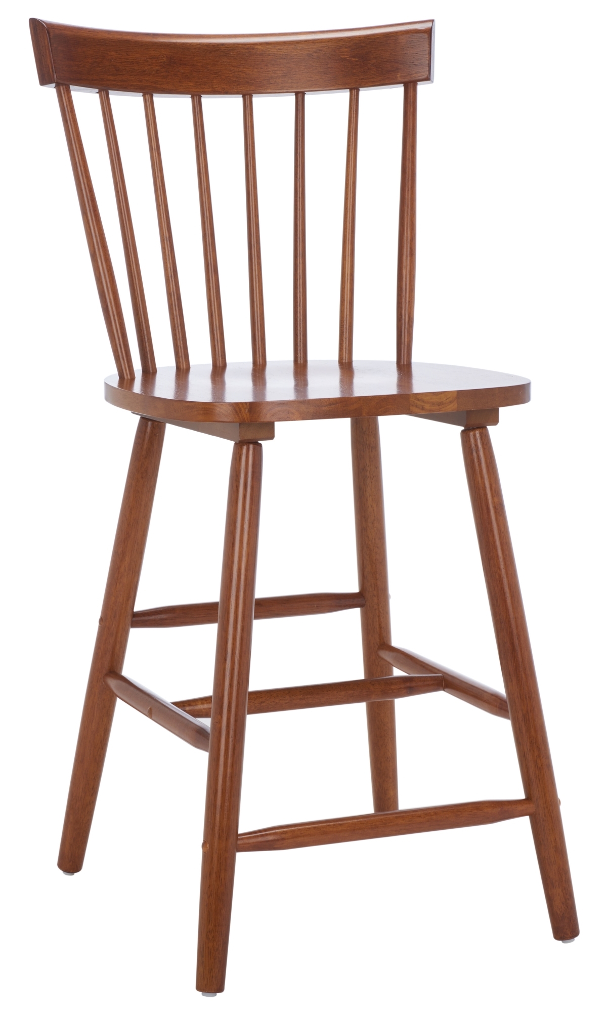 Providence Counter Stool - Walnut - Safavieh - Image 3