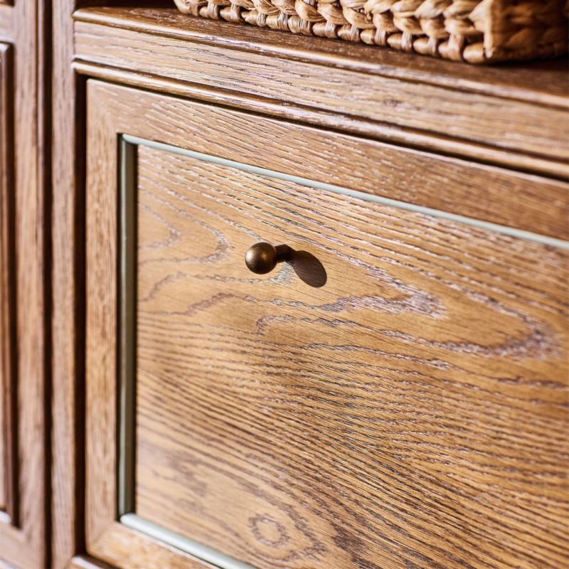 Hawes Modular Oak Wood Kids Bookcase with Drawer by Jake Arnold - Image 5